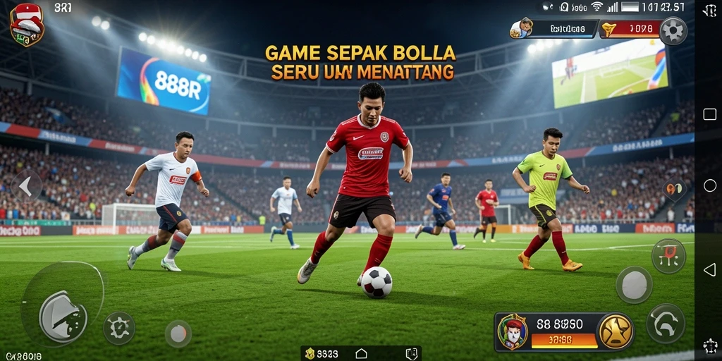 Gameplay menarik dan grafik realistis dari 888R.