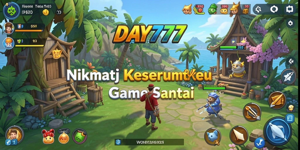 Screenshot DAY777 menampilkan gameplay seru dan penuh warna.