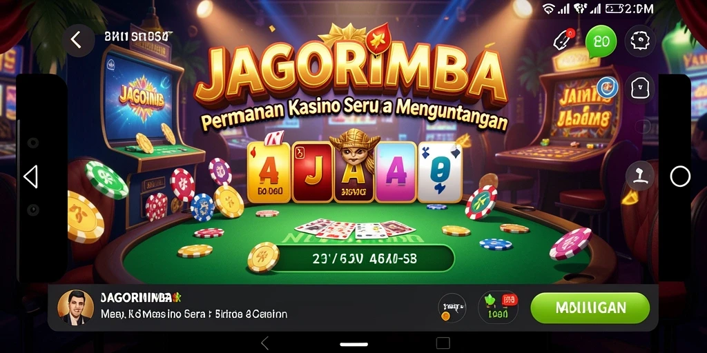 Gameplay JAGORIMBA menawarkan pengalaman Kasino yang seru dan menguntungkan.