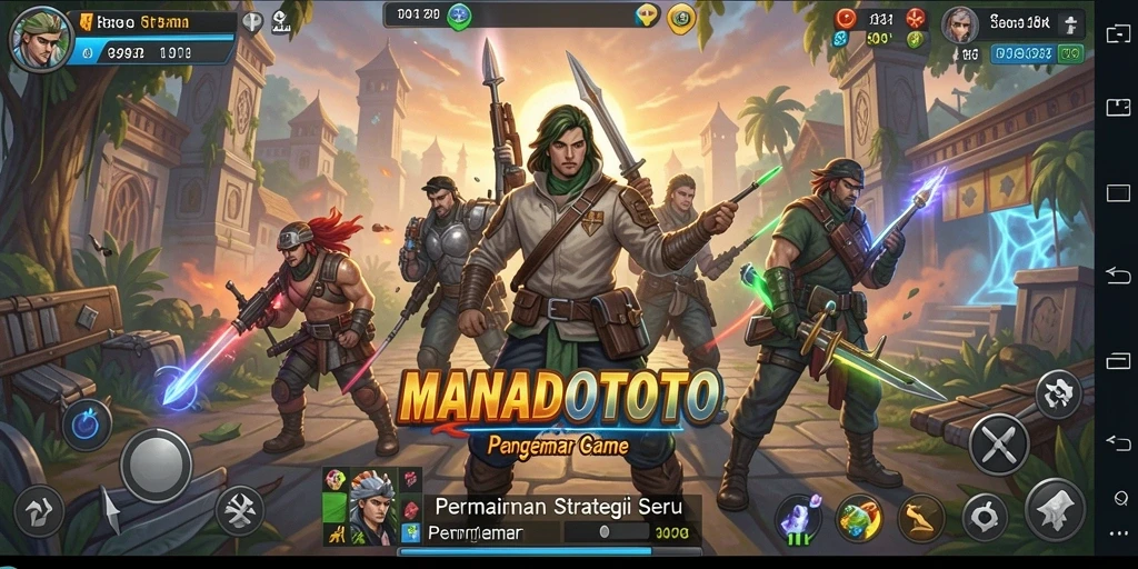 Tangkapan layar yang menampilkan aksi seru dan strategi dalam MANADOTOTO.
