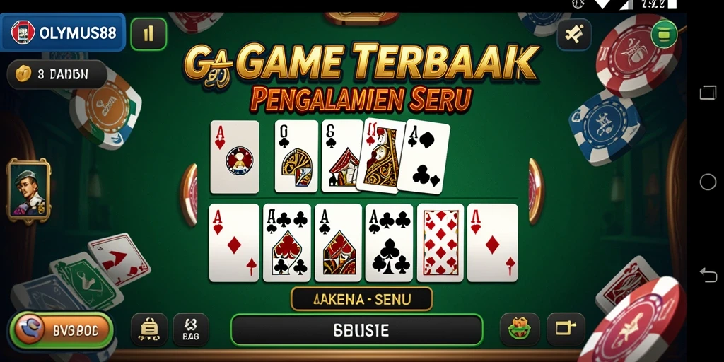 Tampilan gameplay OLYMPUS88 yang menarik dan kompetitif.