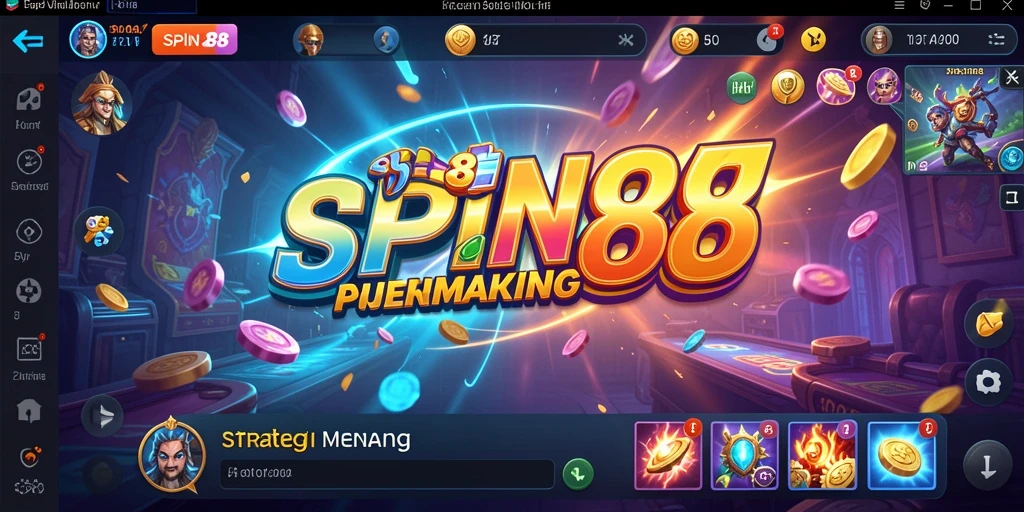 Screenshot gameplay SPIN88 yang menampilkan aksi strategi menegangkan.