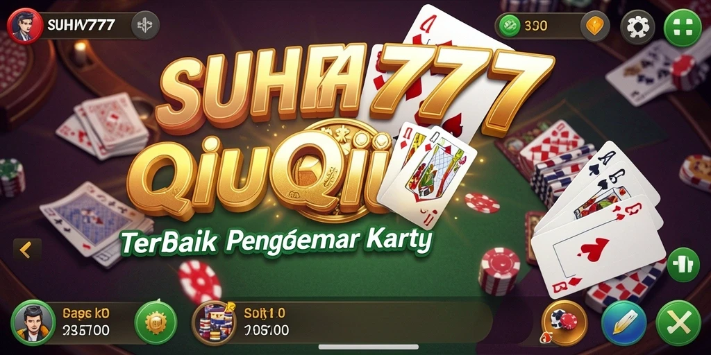 Tampilan gameplay QiuQiu yang menegangkan dan seru.